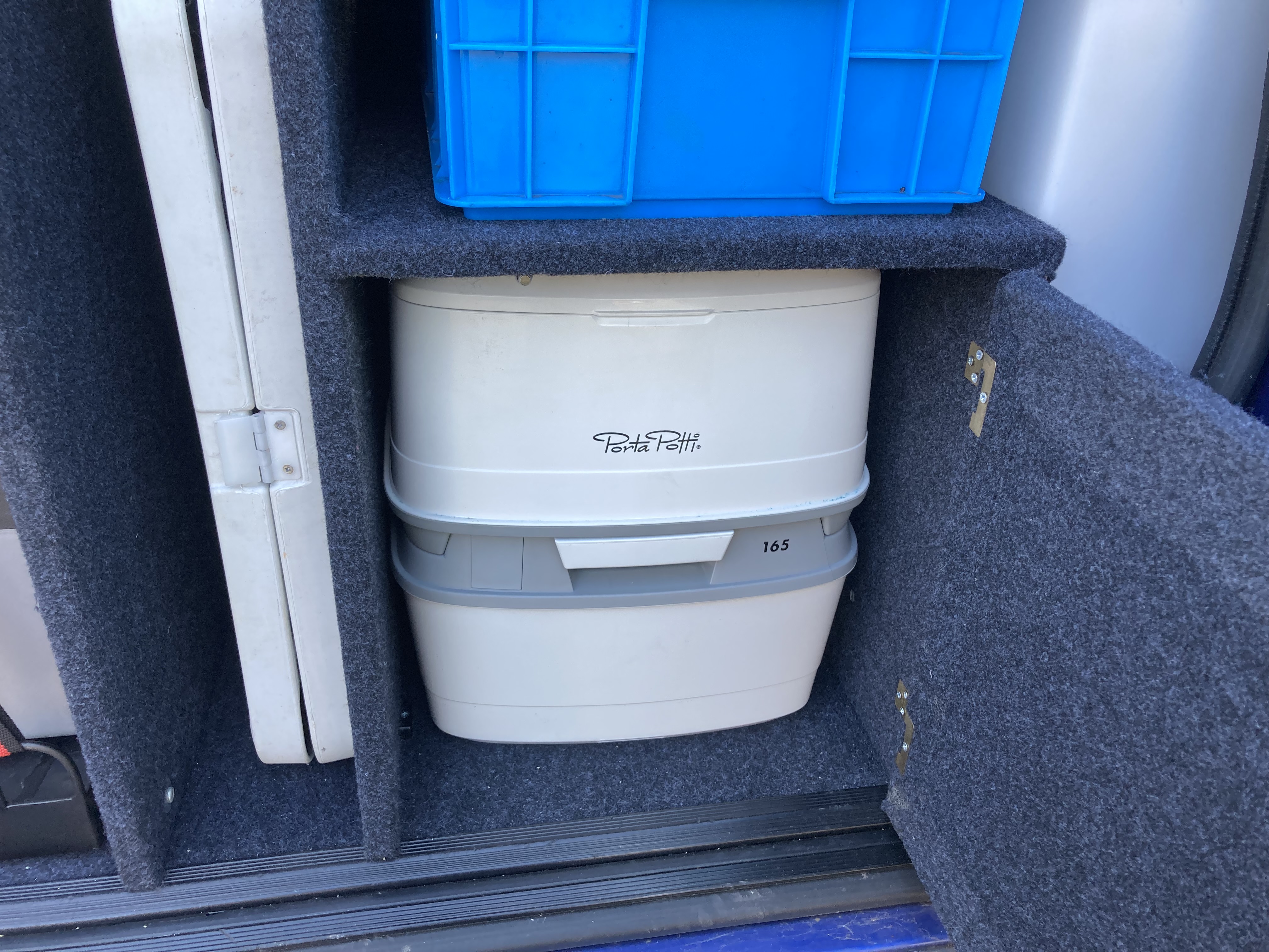 porta potti included