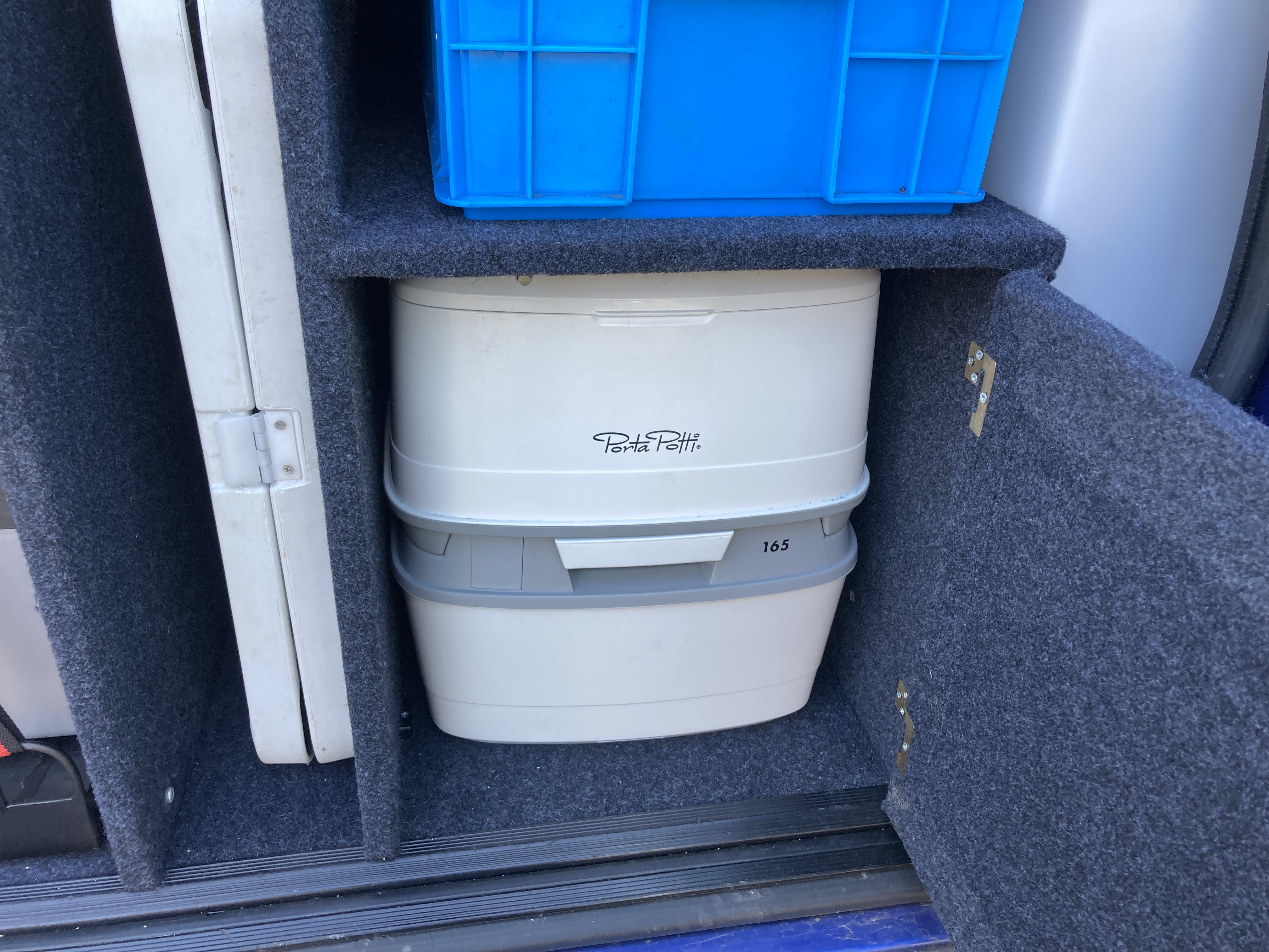 porta potti included